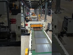 Fly Shear Cut To Length Line 0.3-3 X 1250 stainless steel or carbon steel