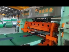 Stainless Steel Rotary Shear Fly Cut To Length Line 0.3 - 2 X 850