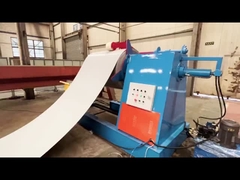 Compact Ecomonic GI PPGI Steel Slitting Machine For Light Gauge 0.3-1.2 X 1250