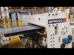 Heavy Gauge Steel Coil Straightener Flying Shear Cut To Length Line 3-10 X 1600