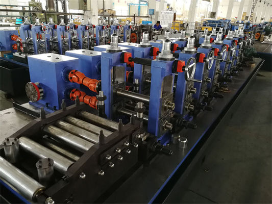 Straight Seam ERW Pipe Making Machine Welded Steel Pipe Mill Production Line HG 32