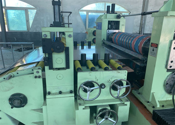 High Precision SS304 Steel Coil Slitting Line Machine 0.3-3 X 1600