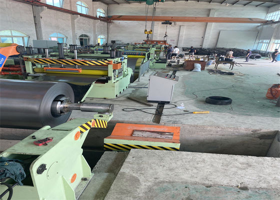 SUS304 SUS201 Stainless Steel Slitting Machine 0.3-3 X 1250