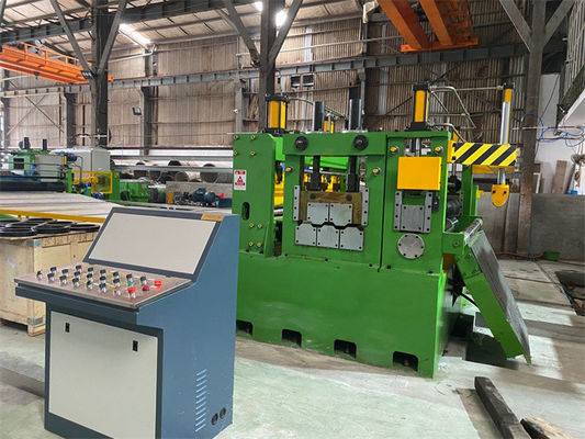 High Accuracy Metal Sheet Slitting Line With Fast Change Twin Slitters