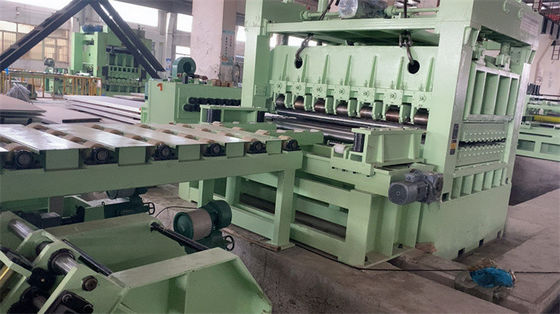 Steel Coil Medium Gauge Cut To Length Line 3-8mm Gauge Servo