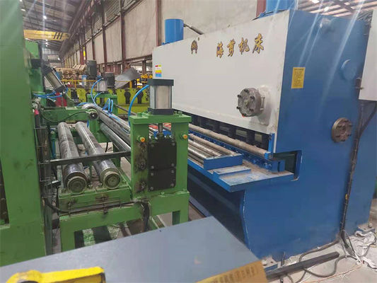 Heavy Gauge Steel Sheet Cut To Length Line Machine For Hot Rolled Carbon Steel