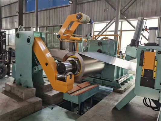 Home Appliance Sheet Flying Cut To Length Line For PPGI Steel Coil