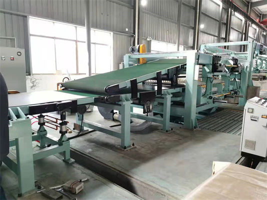 High Speed Metal Cut To Length Machine Rotary Shear Flying Cut To Length Line 0.3-3 X 1600