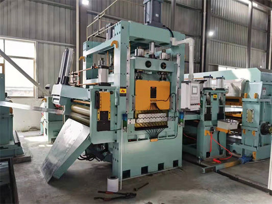 Pre Painted Color Coated Metal Cut To Length Machine For Home Appliance Sheet