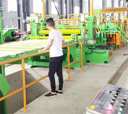 High Speed Precision Steel Slitting Lines Thin Gauge Sheet Slitting Machine