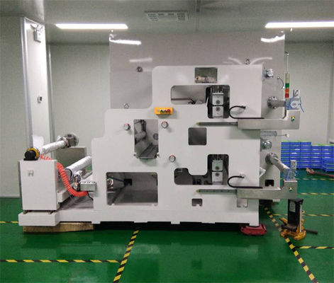 Automatic Aluminum Foil Electrode Slitting Machine 0.2 X 700