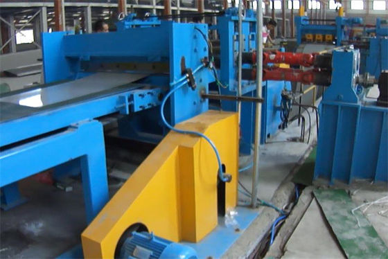 Precision Cut To Length Coil Line Sheet Steel Cut To Length Line 0.3-3 X 1300
