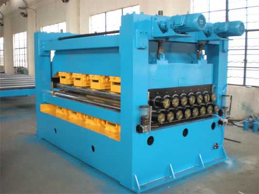 Heavy Gauge HR Steel Sheet Coil Cutting Line Double Levelers Cut To Length Line