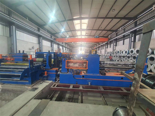 Coil To Coil Metal Slitting Line CR Carbon Steel Sheet Slitting Line Double Slitter Heads