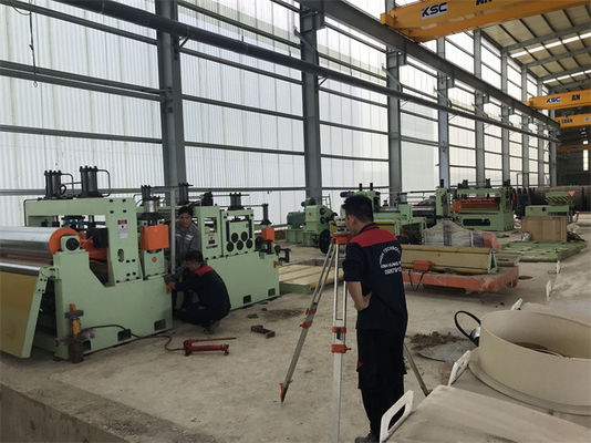 100mpm Middle Gauge Coil Sheet Steel Slitting Line (1-5)x1500