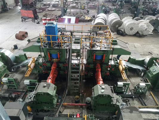 0.5-1.2mm Thick Two Stands Reversible Tandem Cold Mill 300mpm 850mm AGC
