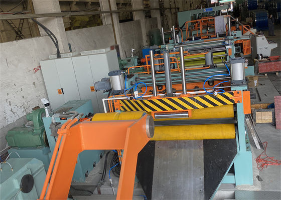 High Precision Sheet Precision Slitting Recoiling Lines Metal Edge Trimming 1250mm 300KW