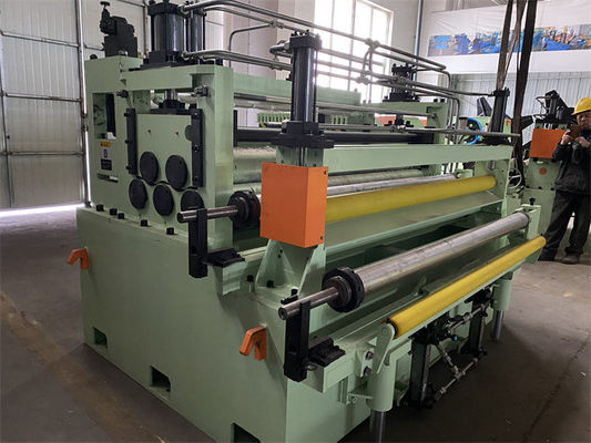 High Accuracy Metal Sheet Slitting Line With Fast Change Twin Slitters
