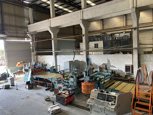 High Precision Sheet Precision Slitting Recoiling Lines Metal Edge Trimming 1250mm 300KW