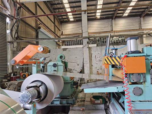 High Speed High Precision Automatic Steel Sheet Slitting Line Machine