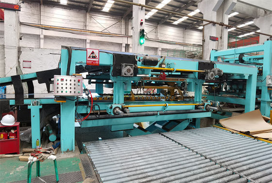 Stainless Steel SUS304 316L Rotary Shear Fly Cut To Length Line 0.3 - 2 X 1000