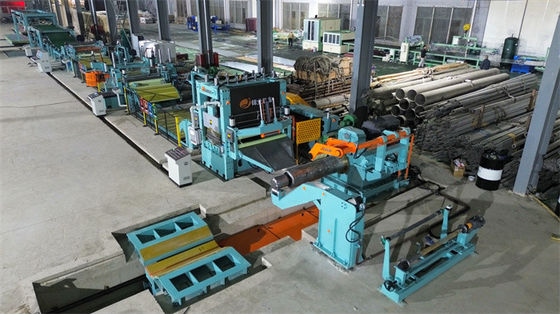 High Precision Servo Cut To Length Line for Stainless Steel Coils with Edge Trimming