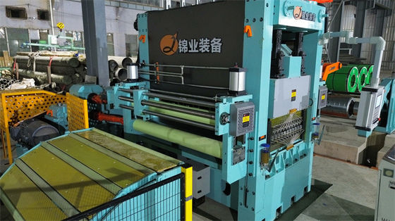 Stainless Steel 6 Hi Level Cut to Length Line with Edge Trimming