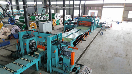 Thick Gauge Stainless Steel Cut To Length Line 2-16 X 2000 Double Levelers With Edge Trimming