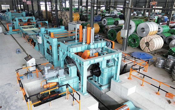 Uncoiling Leveling Cut To Length Line