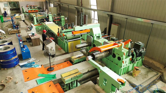 Precision Steel Coil Slitter Slitting Line Machine For Slitting Stainless Steel 2 X 850