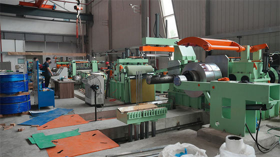 Precision Steel Coil Slitter Slitting Line Machine For Slitting Stainless Steel 2 X 850