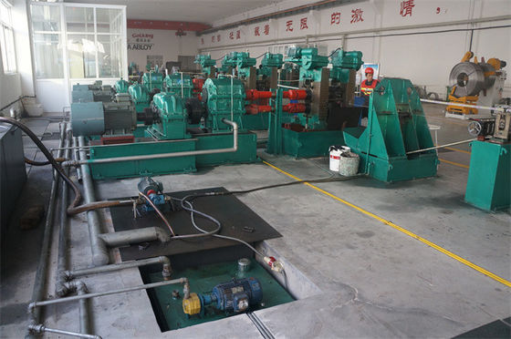 Flat Steel Bar Cold Rolling Mill Line Machine  1.5 X 16 4 X 35mm