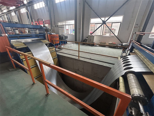Thin Gauge Slitting Line Slitter Machine Super Precision For Li-ion Battery Industry