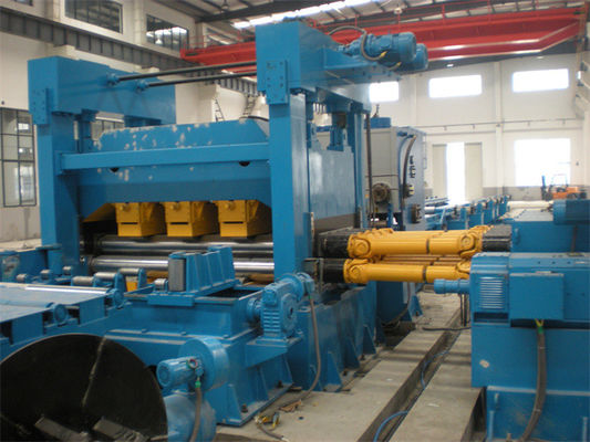 Heavy Gauge Flying Cut To Length Line With Track Moving Shear
