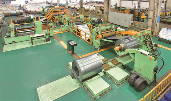 High Accuracy Sheet Metal Slitting Line With Fast Change Twin Slitters