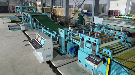High Precision Servo Cut To Length Line for Stainless Steel Coils with Edge Trimming