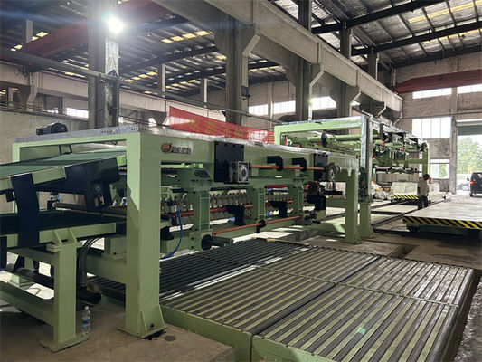Dual Stackers Flying Shear Cut To Length Line 80m/min SUS CR GI GP Galvalume