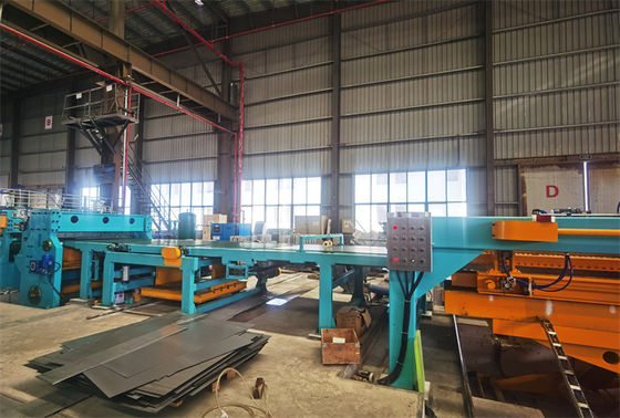 Carbon Steel Steel Coil Slitting Line with Recoiler OD Max 2000mm Ensuring Metal Coil Unwinding and Slitting Operations
